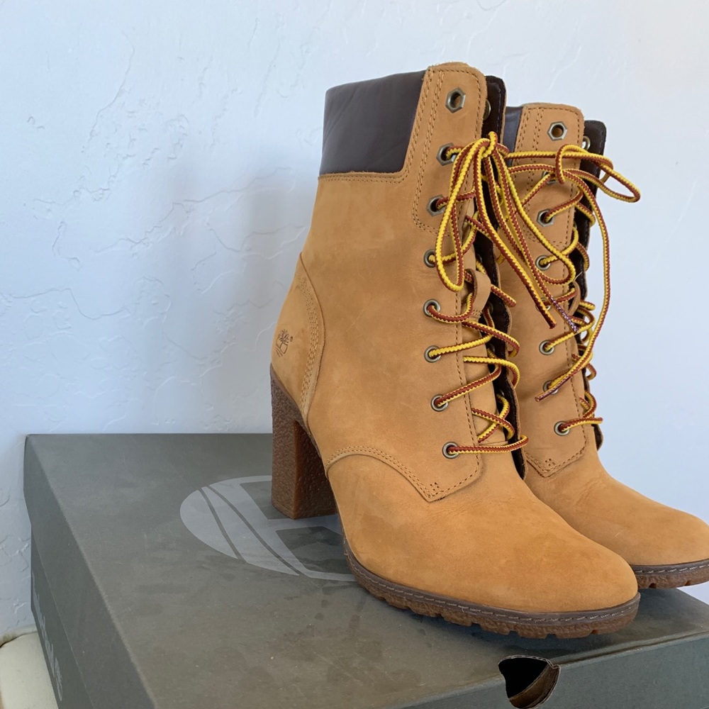 Timberland Chunky Heeled Boots